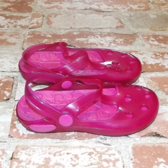 Kidgets Pink Jelly shoes - Picture 2 of 3